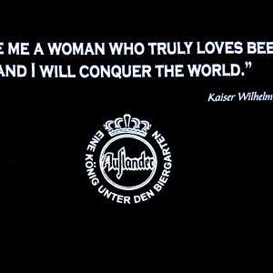 'Give Me a Woman Who Truly Loves Beer' T-Shirt